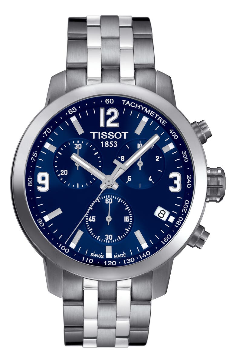 Tissot PRC200 Chronograph Bracelet Watch 42mm
