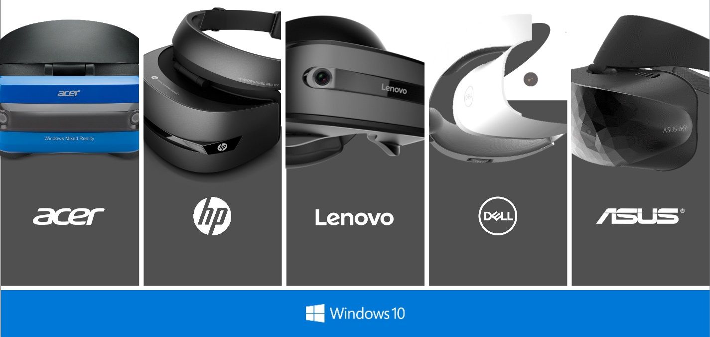 Windows Mixed Reality Headsets at Amazon from $200