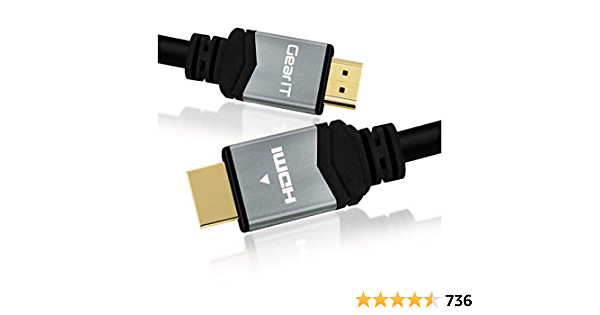 GearIT 10FT HDMI 2.1 Cable 48Gbps - $3.99