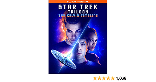 Star Trek Trilogy: The Kelvin Timeline (Blu-ray + Digital) - $12.96