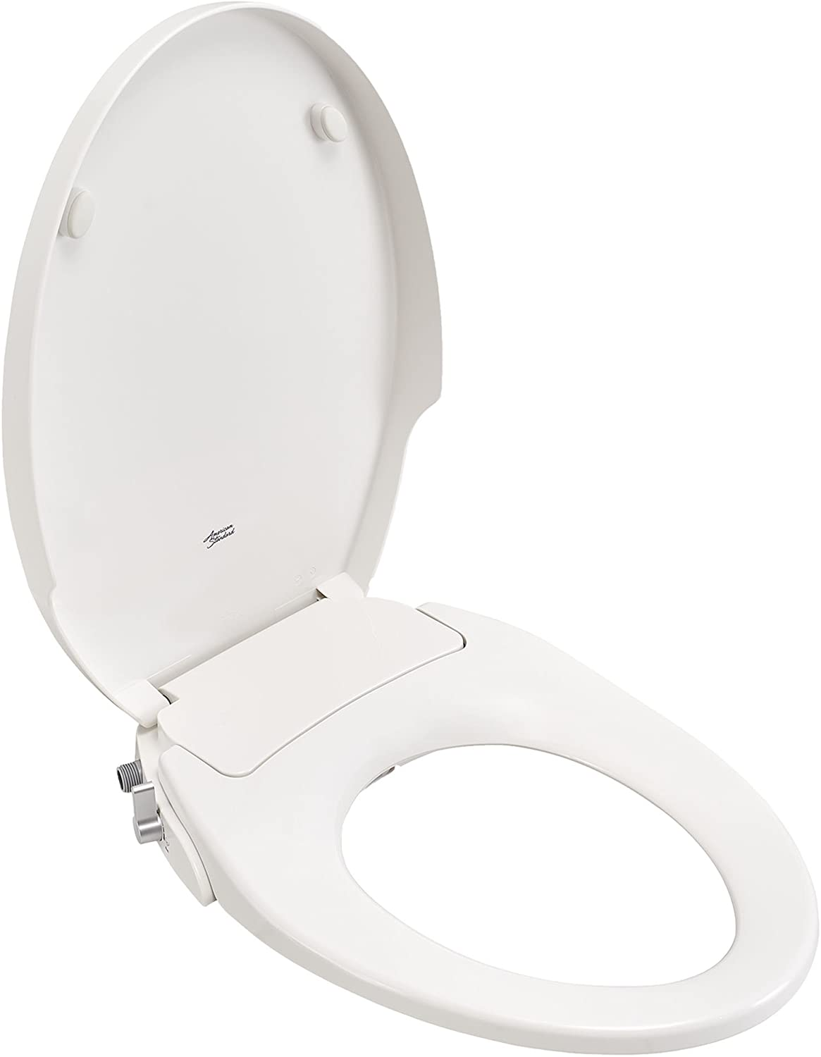 Amazon.com: American Standard 5900A05G.020 Aqua Wash Non-Electric Bidet Seat for Elongated Toilets, 14.9 in Wide x 3.6 in Tall x 21.1 in Deep, White : Everything Else $49.99