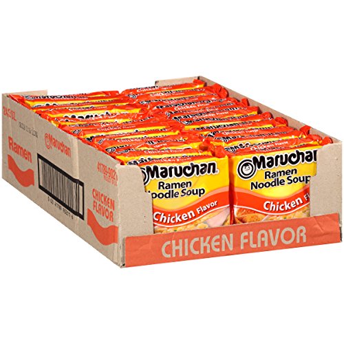 Amazon 24 pack Maruchan Ramen Chicken for $4.56   f/s with prime or $25
