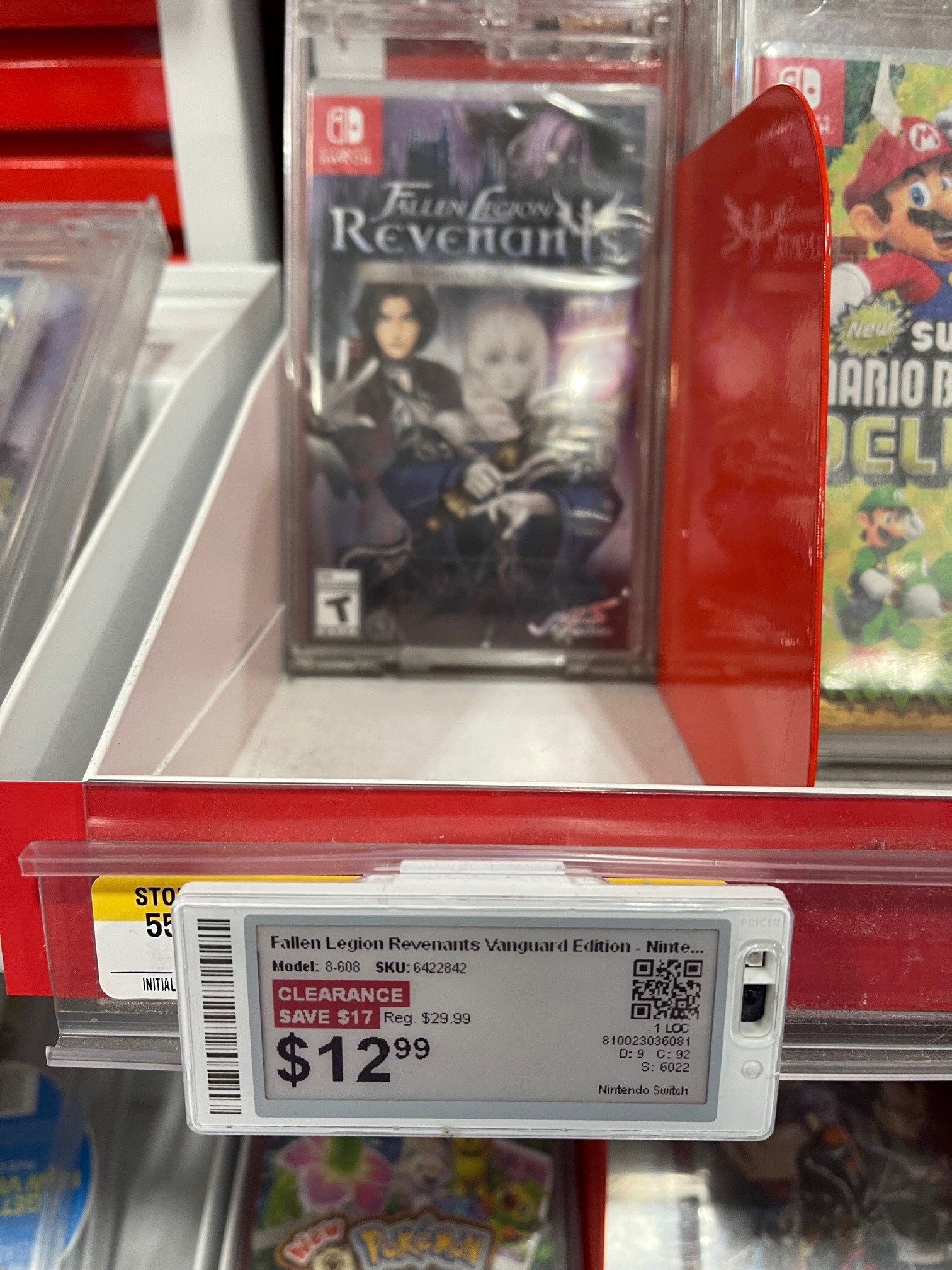 Nintendo Switch - Fallen Legion Revenants Vanguard Edition - $12.99 - YMMV