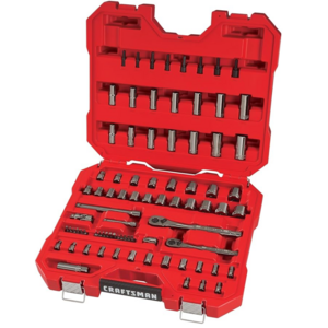 $50: 81-Piece CRAFTSMAN Mechanics Tool Set, 1/4" & 3/8" Drive, SAE/Metric (CMMT82335L) at Amazon - YMMV as coupon on Amazon page is necessary.