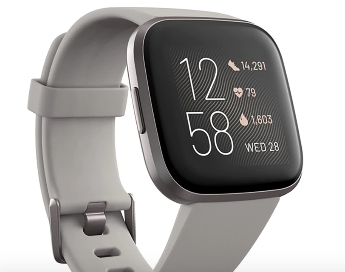 fitbit versa rose gold kohl's
