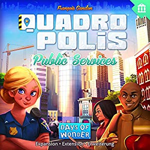 Quadropolis: Public Services Board Game - $7.99