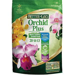 Better-Gro Orchid Plus 20-14-13 Water-soluble Granules Indoor Plant Food 1 lb ONLY 2&cent; ***LONG SHOT YMMV*** $0.02