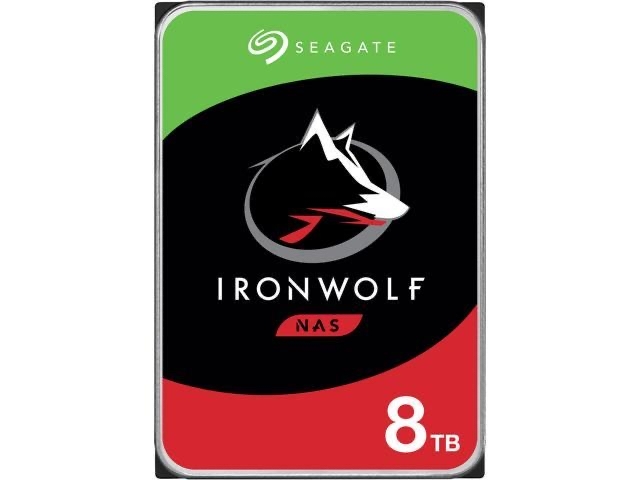 Seagate IronWolf 8TB NAS Hard Drive 7200 RPM 3.5" - $179.99