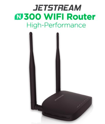 Jetstream N300 Wifi Router 2.4GHz, 802.11a/b/g/n $15.99 + Free Store Pick-Up