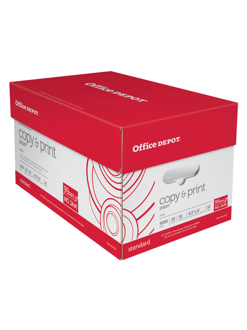 Office Depot 10-ream case of paper $37.99+tax in-store or online