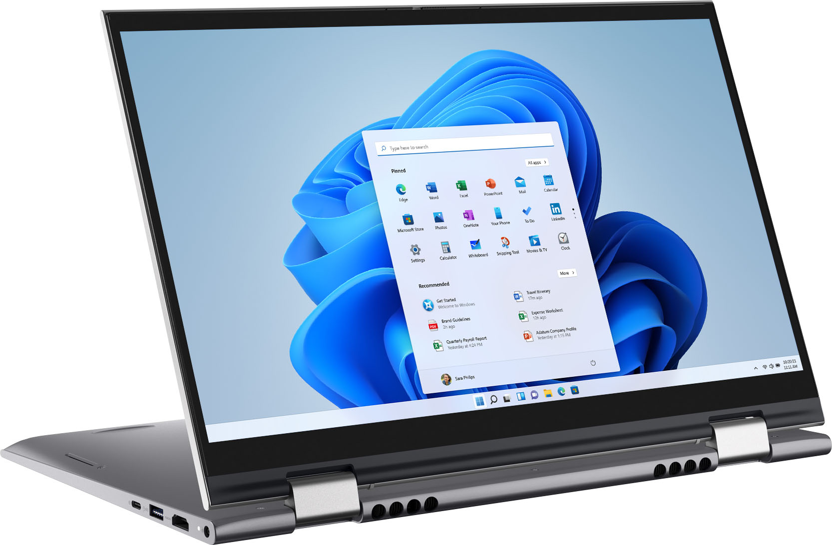 14" Dell Inspiron Touch-Screen 2-in-1 Laptop: Intel Core i5-1155G7, 8GB DDR4, 512GB PCIe SSD (Silver) $600 + Free Shipping