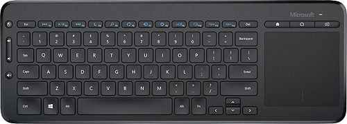 Microsoft Wireless All-In-One Media Keyboard (Open-Box, Excellent) $15.99 + Free Shipping on $35+