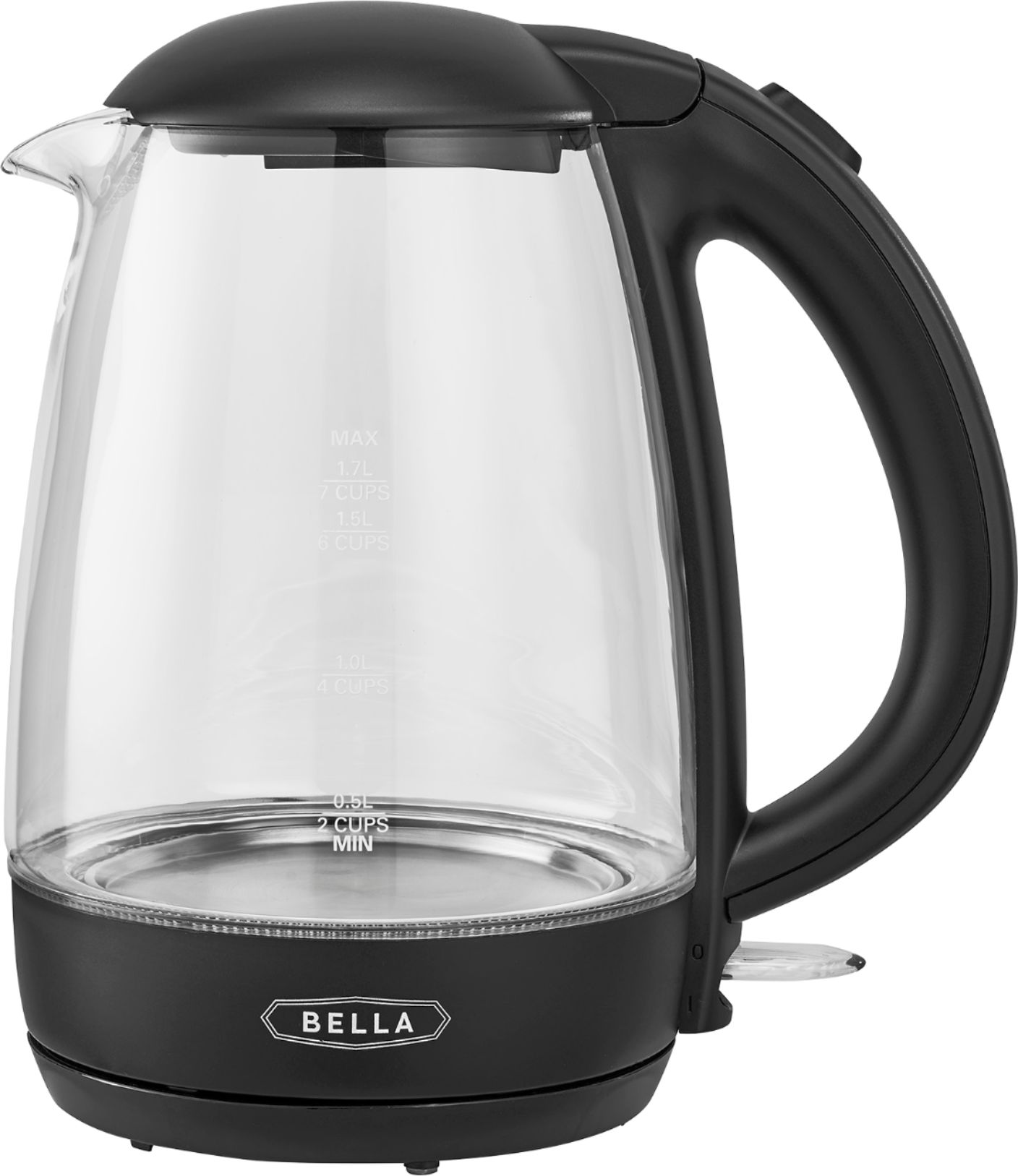 1.7L Bella Illuminated Electric Glass Kettle $18 + Free Store Pickup at Best Buy