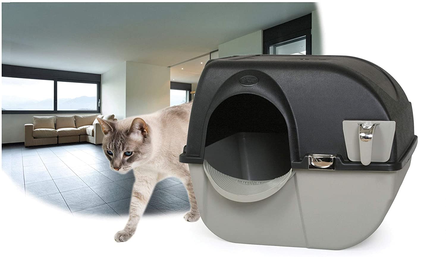 Roll N Clean Self Separating Self Cleaning Litter Box 35 99