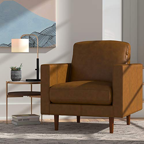 Amazon Brand – Rivet Revolve Modern Leather Armchair for $250 at Amazon (MSRP ~$600-700)