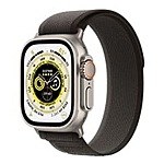 Apple Watch Ultra GPS Cellular 49mm Titanium Case - Black/Gray Trail Loop - Micro Center - $739.99