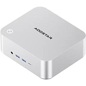 AOOSTAR MACO Barebones PC: Ryzen 7 Pro 6850H, 24GB LPDDR5 $282.05 + Free S&H