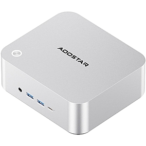 AOOSTAR MACO Barebones PC: Ryzen 7 Pro 6850H, 24GB LPDDR5 (No SSD) $266.15 + Free S&H