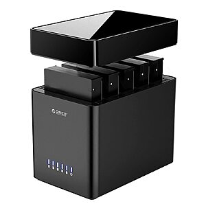ORICO 5 Bay Hard Drive Enclosure Supports 2.5/3.5 inch Drives $76.99
