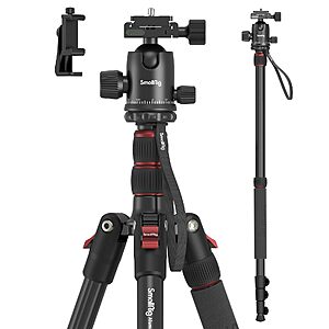 Prime Members: 71" SmallRig Aluminum Camera Ball Head Tripod & Monopod $48.95 + Free S&H