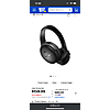 Bose - QuietComfort Wireless Noise Cancelling Over-the-Ear Bluetooth Headphones - BLACK!! $159.99