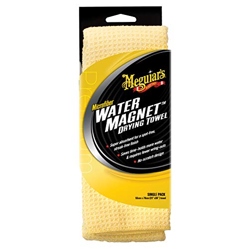 Meguiar's X2000 Water Magnet Microfiber Drying Towel, 22" x 30" $5.4