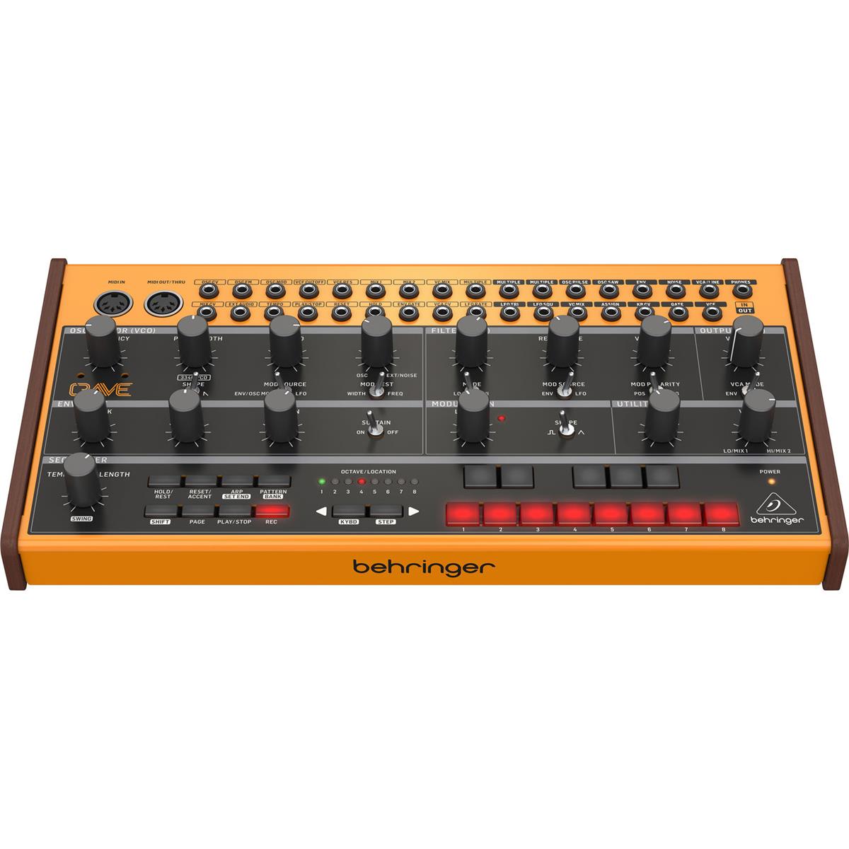 Behringer CRAVE Paraphonic Analog & Semi-Modular Synthesizer w/ 3340 VCO $164 + Free Shipping