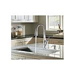 Pfister Zuri Single-Handle Pull-Down Sprayer Kitchen Faucet w/ Soap Dispenser in Polished Chrome $97.62 @ HD - Free Delivery / Pickup