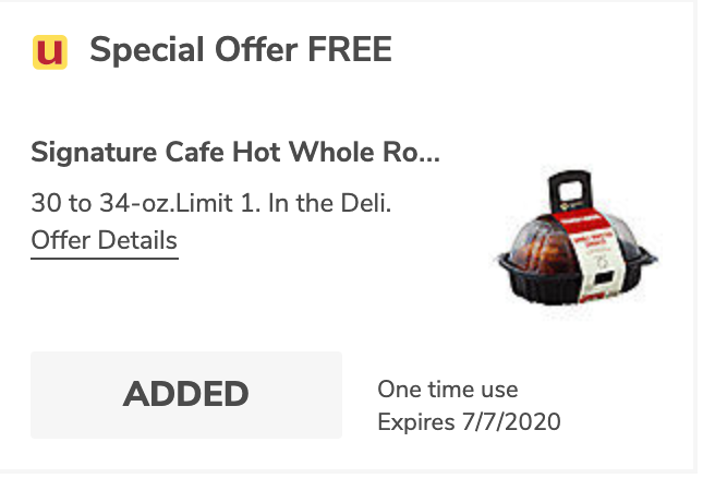 Safeway Albertsons Vons 5 Off 5 And 5 Off 50 Free Rotisserie Chicken 10 Off 100