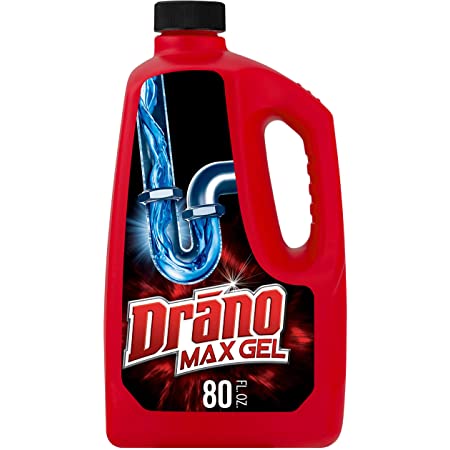 80-Oz Drano Max Gel Drain Clog Remover and Cleaner $5.2 w/ coupon and S&S, free prime shipping