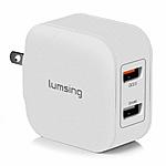 urlhasbeenblocked Quick Charge 2 Port Wall Charger, 20W QC2.0 Dual USB Port Travel Charger for iPhone,Samsung Galaxy S5 S6 Edge Note 4 5, Google Nexus 6, Sony Xperia Z3 Z4 Tablet-Grey $4.95