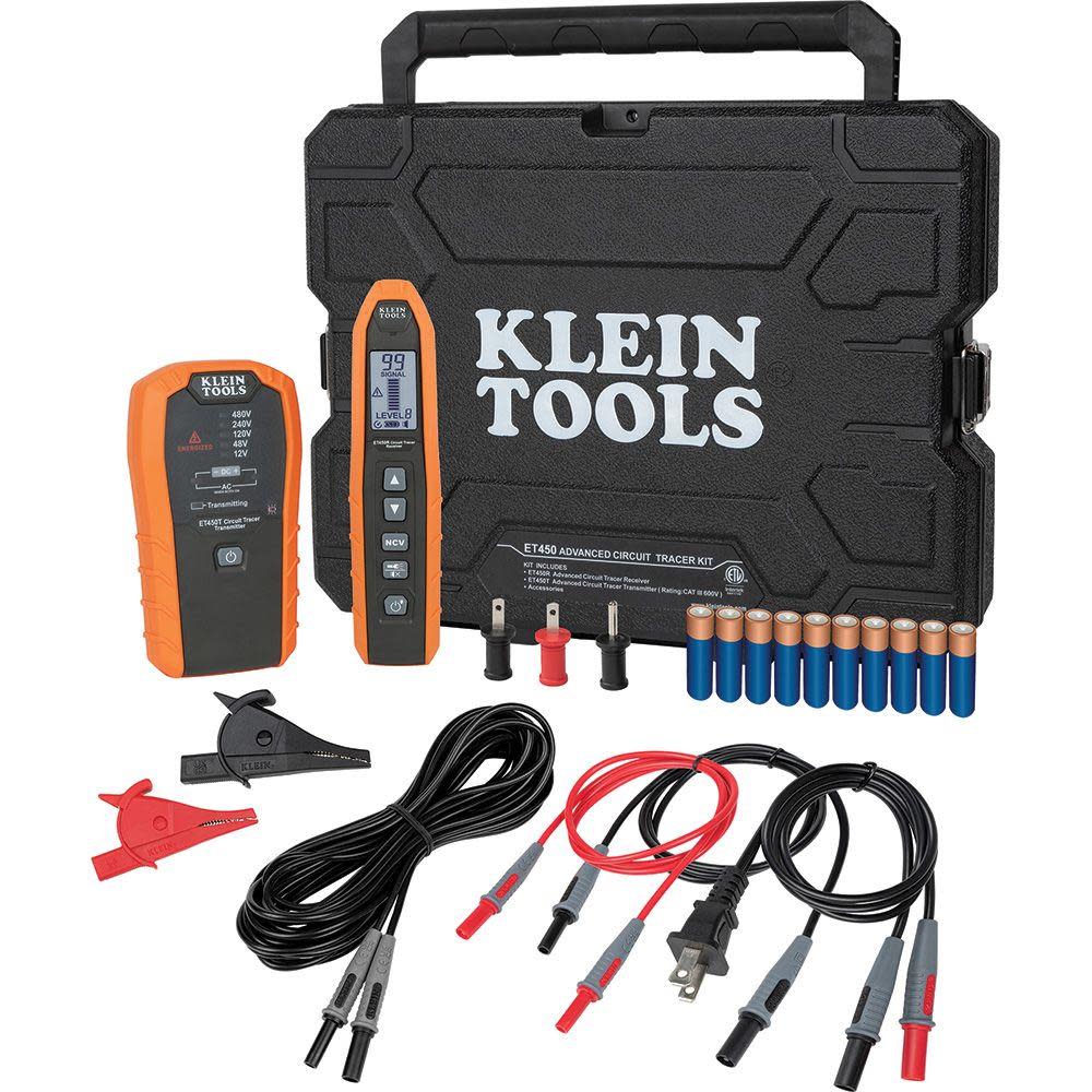 Klein Advanced Circuit Tracer Kit ET450 with free 14-in-1 Adjustable Screwdriver (Acme Tools) $186.48