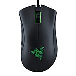 Razer DeathAdder Essential Gaming Mouse: White $20, Black $19