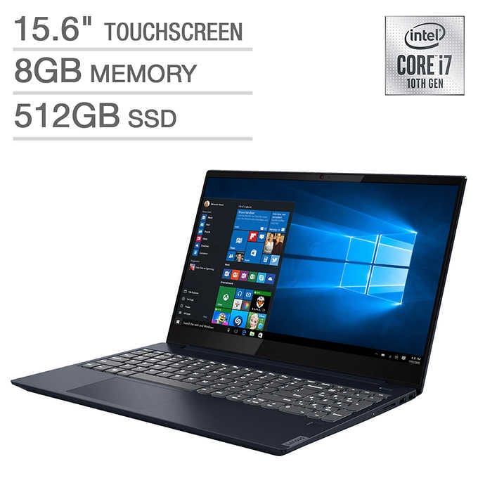 Lenovo Ideapad S340 15 6 Touchscreen Laptop 10th Gen Intel Core I7 1080p Ips 512 Gb Ssd 8gb Ram 599 Costco Com