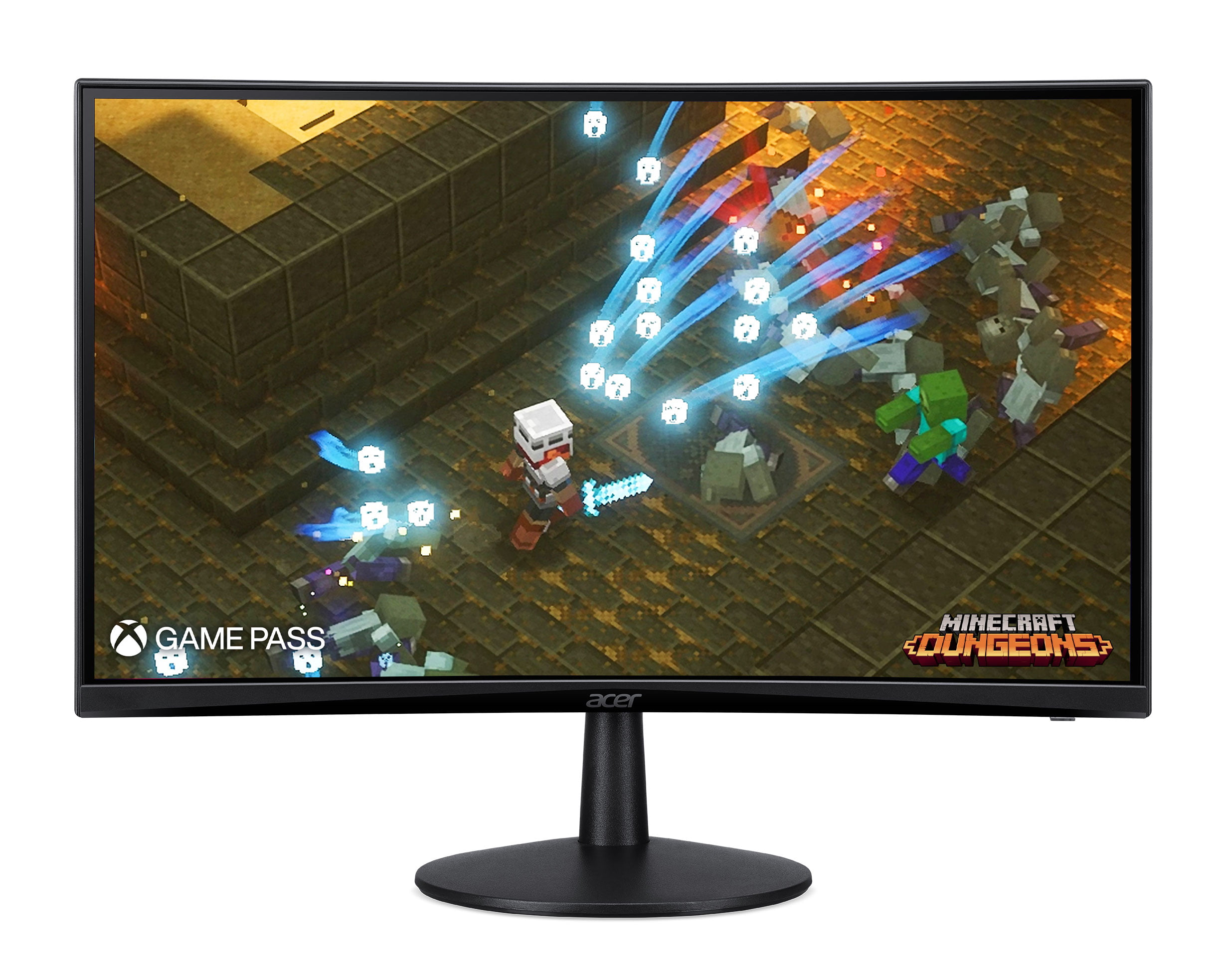 Acer Nitro 23.6" inch Curved Full HD Gaming Monitor -  (ED240Q Sbiip) - Walmart.com $119.00
