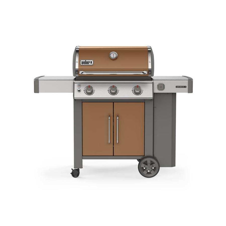 Weber Genesis Ii E-315 Copper 3 Liquid Propane Gas Grill $255 lowes YMMV IN STORE ONLY