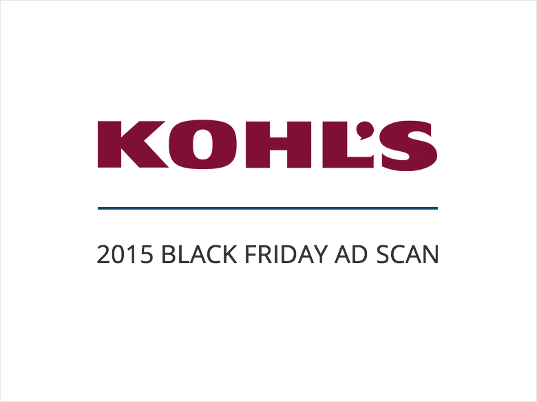 Kohl's Black Friday Ad Scan Released