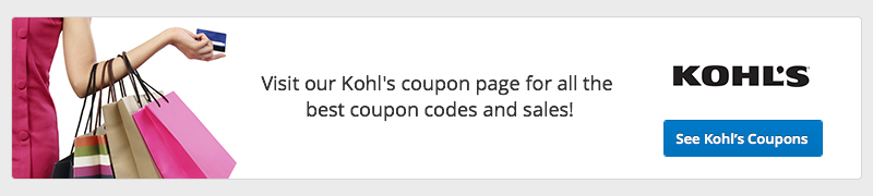 Kohls coupons slickdeals.net