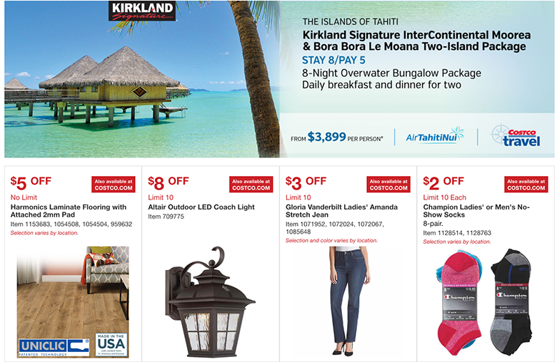 Costco September 2017 Coupon Book