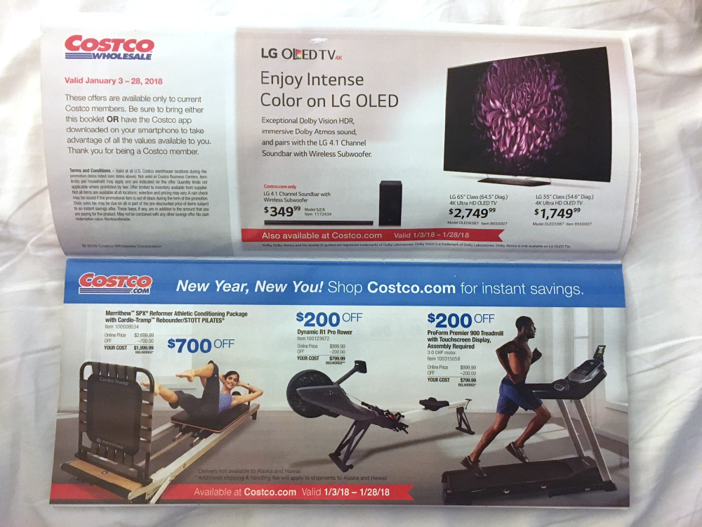 Deals on costco membership 2018