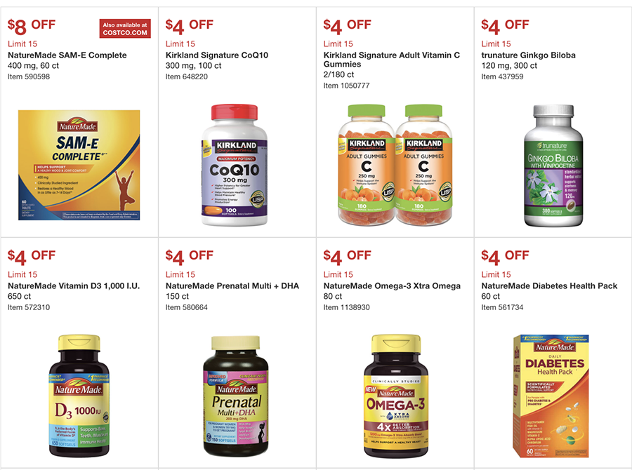 Costco April 2018 Coupon Book