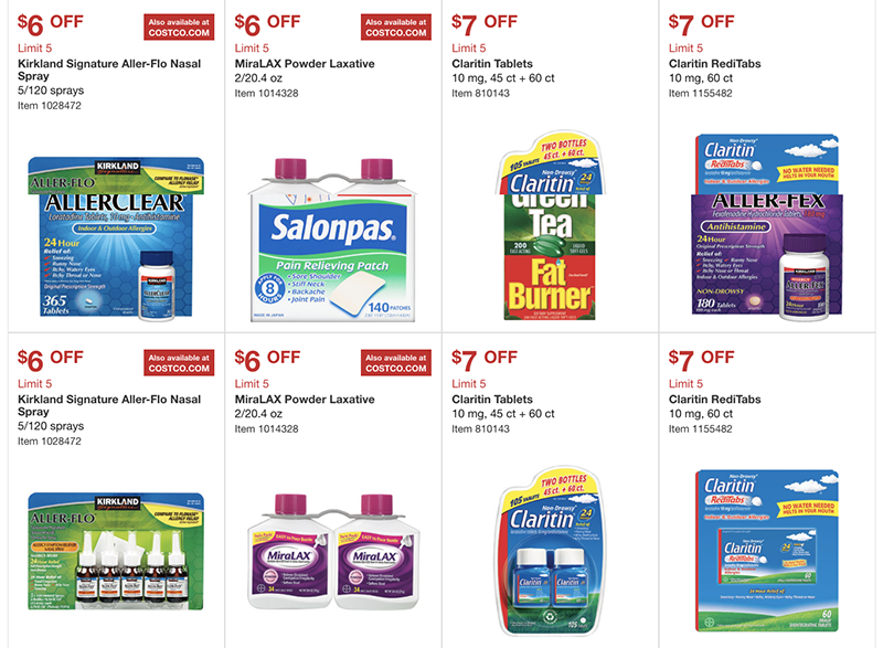 Costco April 2018 Coupon Book