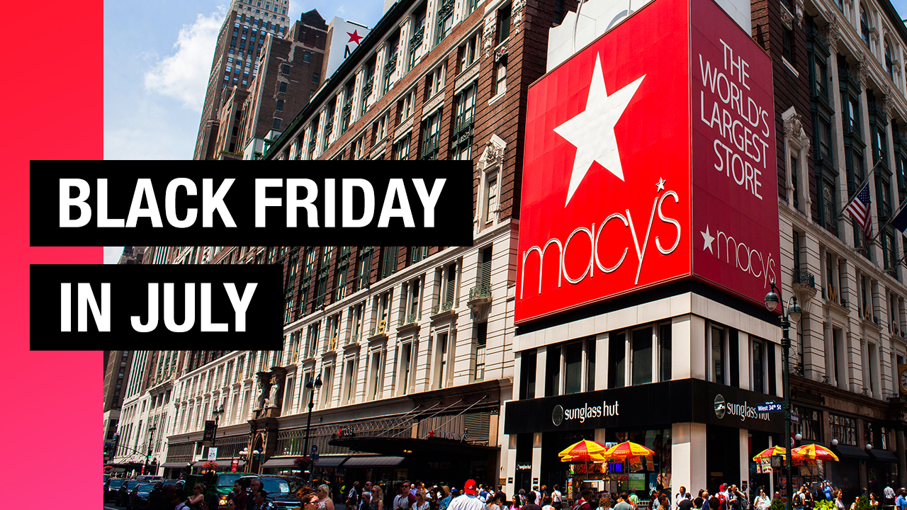 Save up to 25% Off Site-wide During Macy&#39;s Black Friday in July