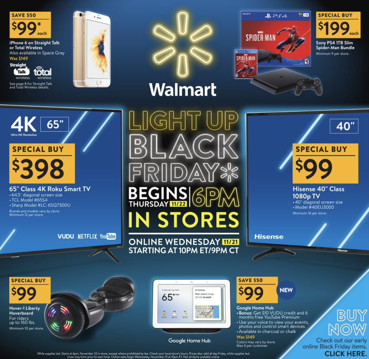 The Best Deals From the 2018 Walmart Black Friday Ad - What Time Are Black Friday Deals At Walmart