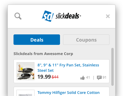 Slickdeals Browser Extension